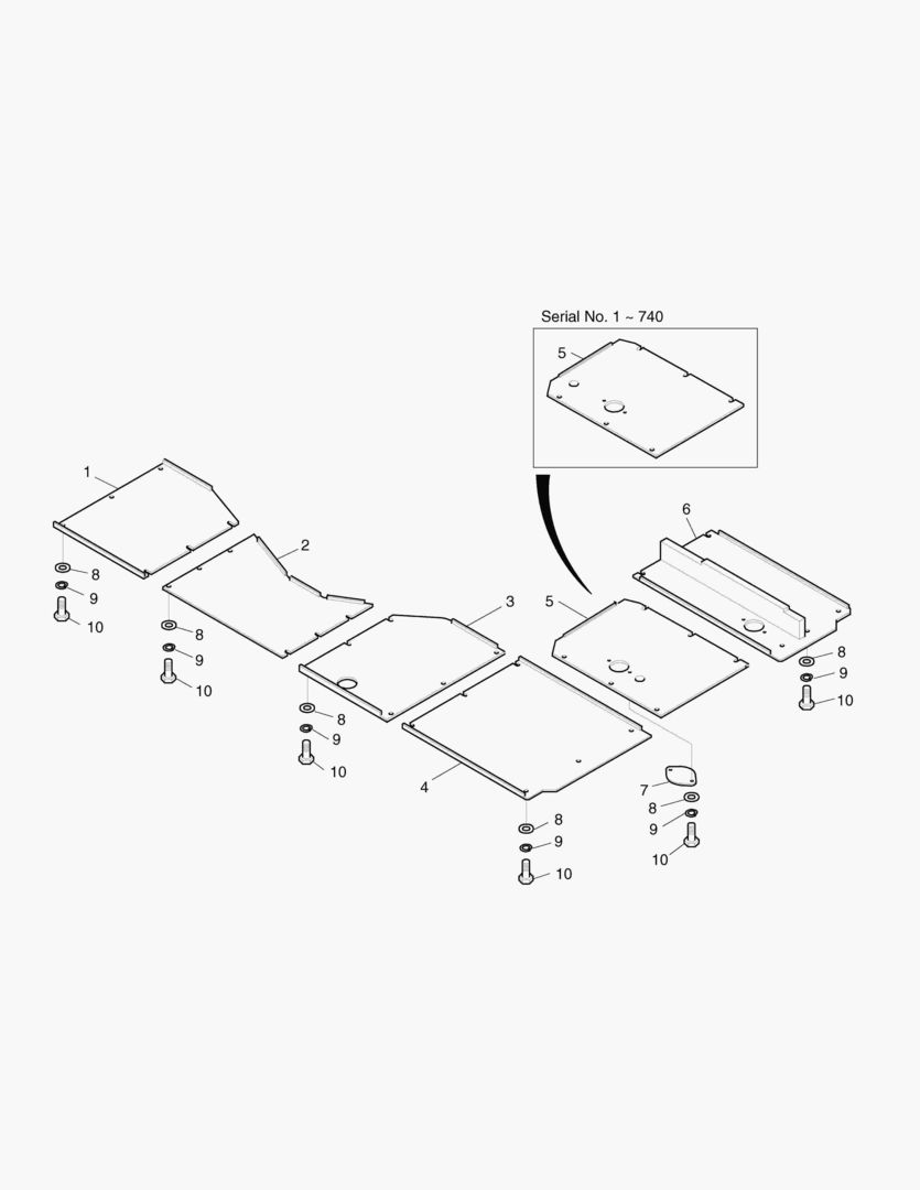 ОБТЕКАЕМАЯ ПОДКУЗОВНАЯ ПАНЕЛЬ
