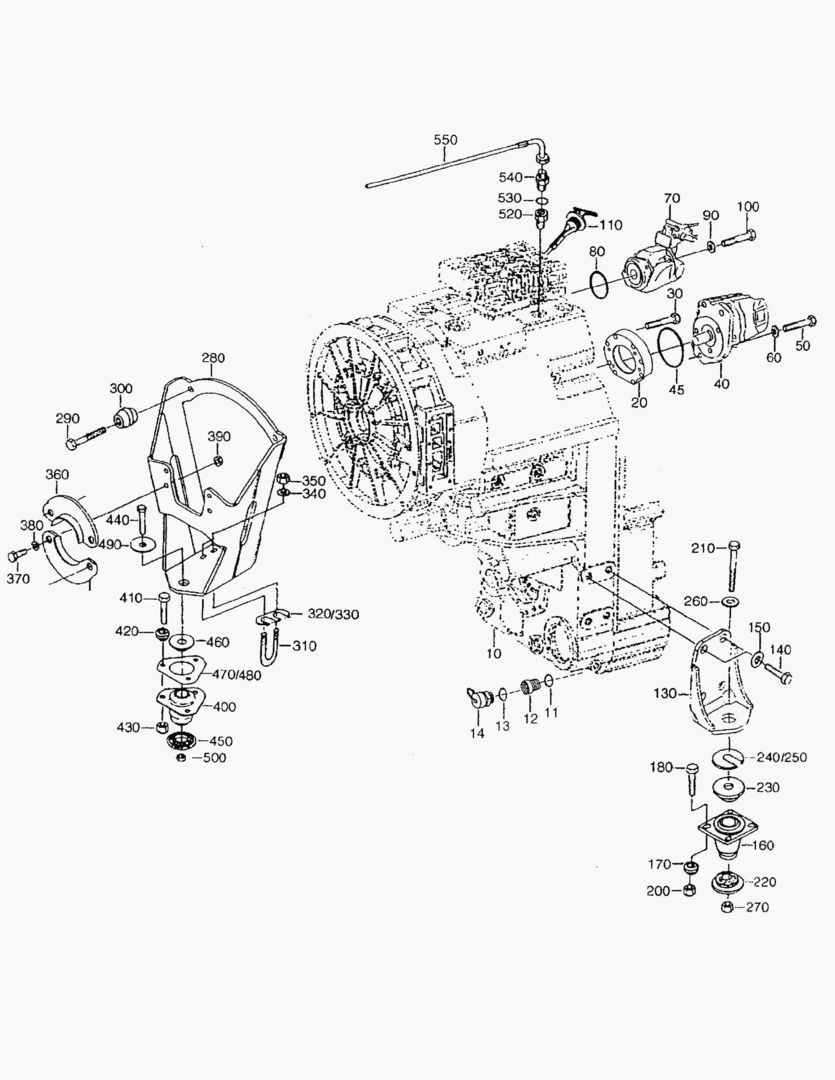 Схема G070-10 TRANSMISSION