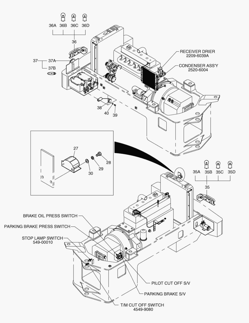 1520 ELECTRIC PARTS(7)-RELATED PARTS [1001~1010]