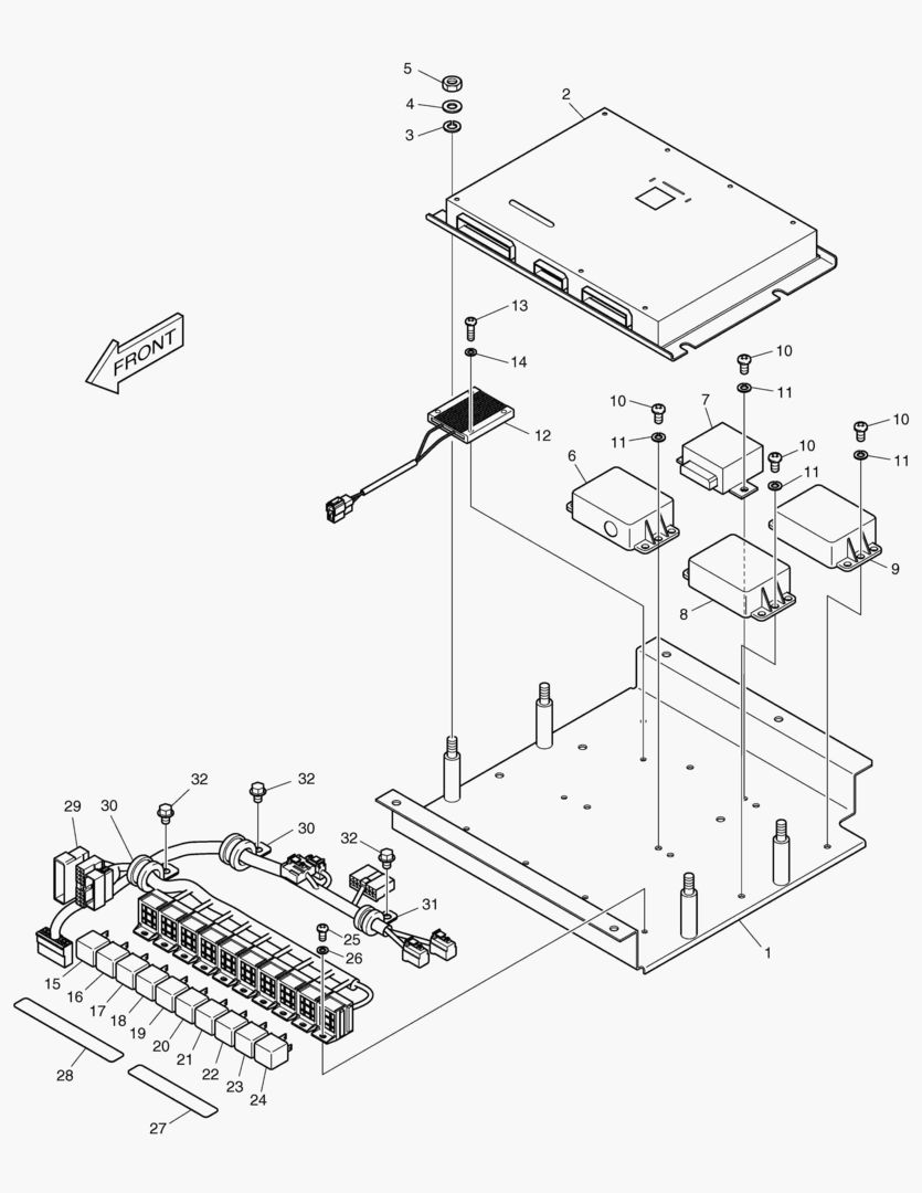 1700 ELECTRIC BOX ASS`Y [5001~5061]