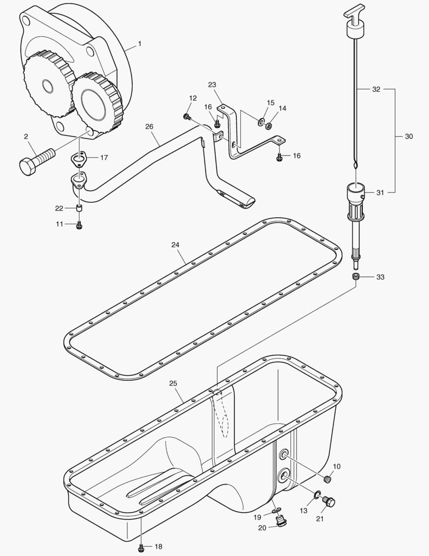 018 OIL PUMP & OIL PAN