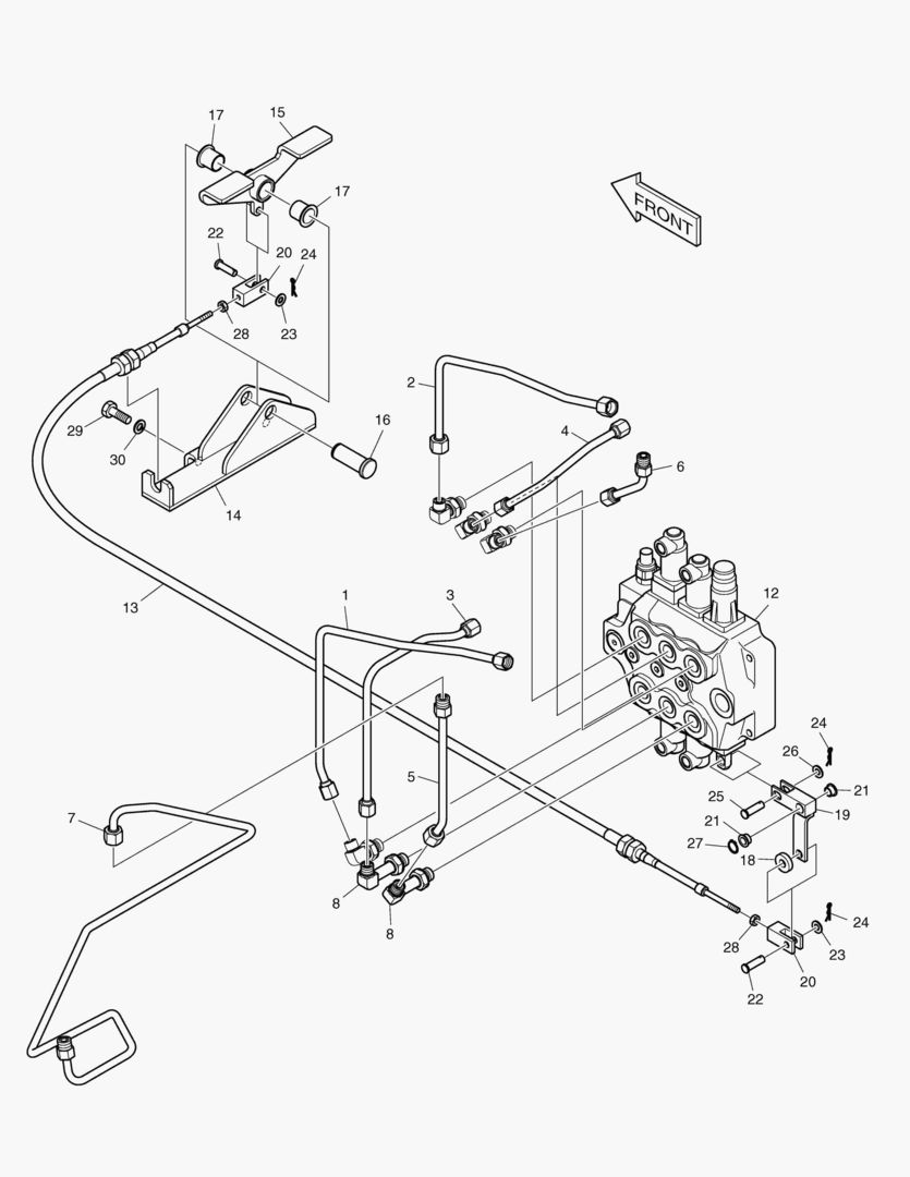 Спецтехника 6570 BOOM & BUCKET PIPING - JOYSTICK - главное фото