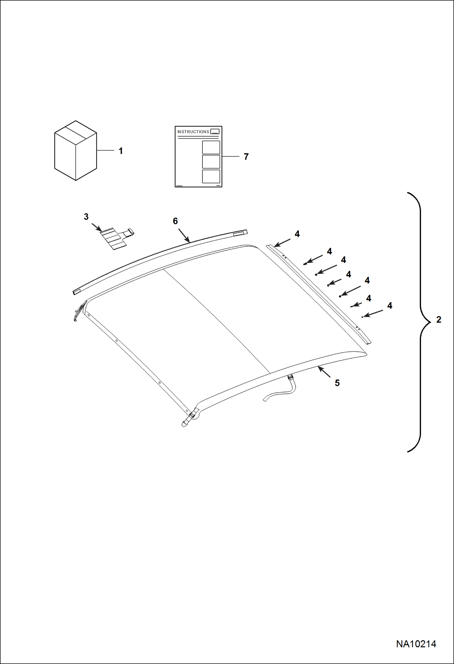 XL КОМПЛЕКТ БРЕЗЕНТОВЫХ КРЫШ