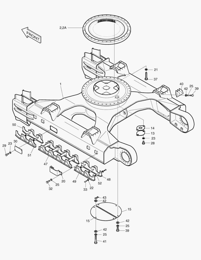 РАМА ГУСЕНИЦЫ