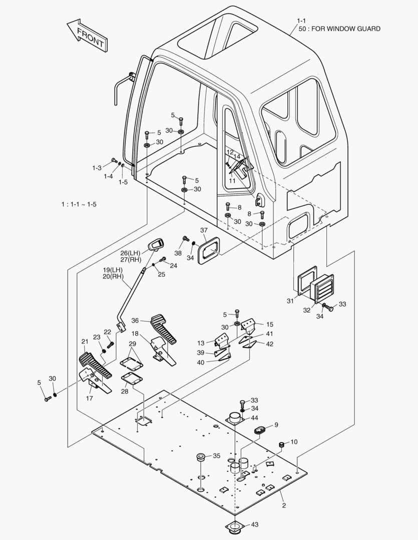 КАБИНА В СБОРЕ