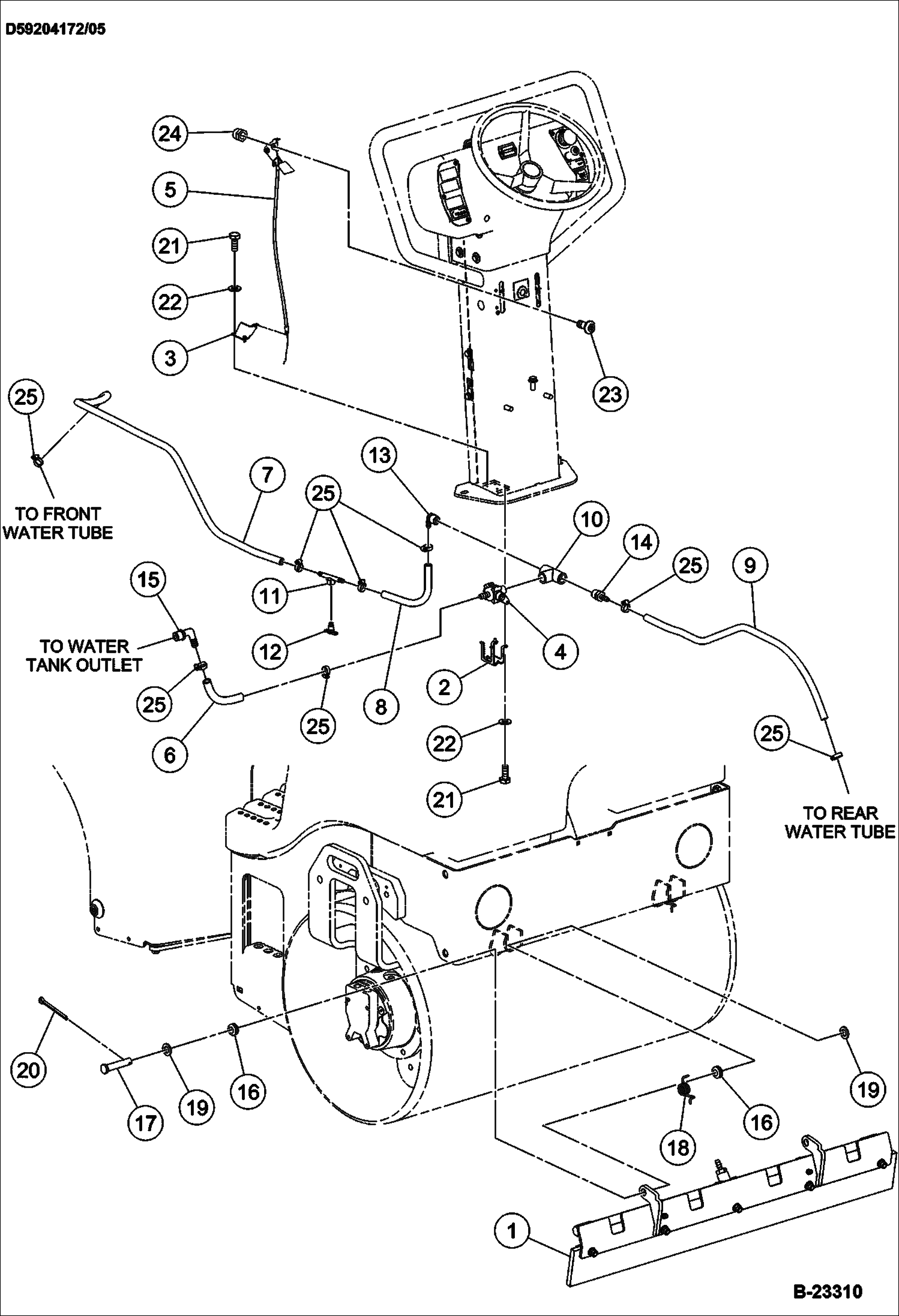 УСТАНОВКА СИСТЕМЫ ВОДЯНОГО ОХЛАЖДЕНИЯ