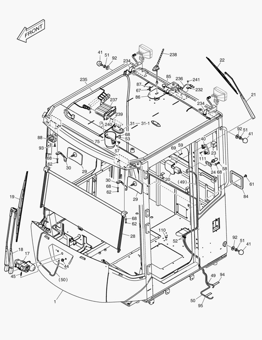КАБИНА(1) - КОРПУС