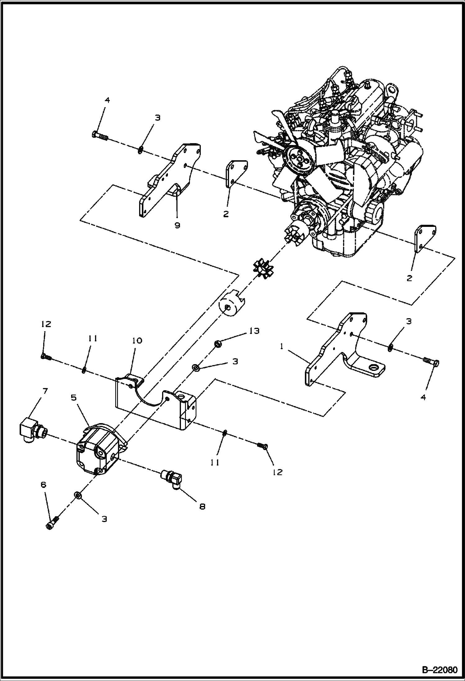 НАСОС РУЛЕВОГО УПРАВЛЕНИЯ В СБОРЕ