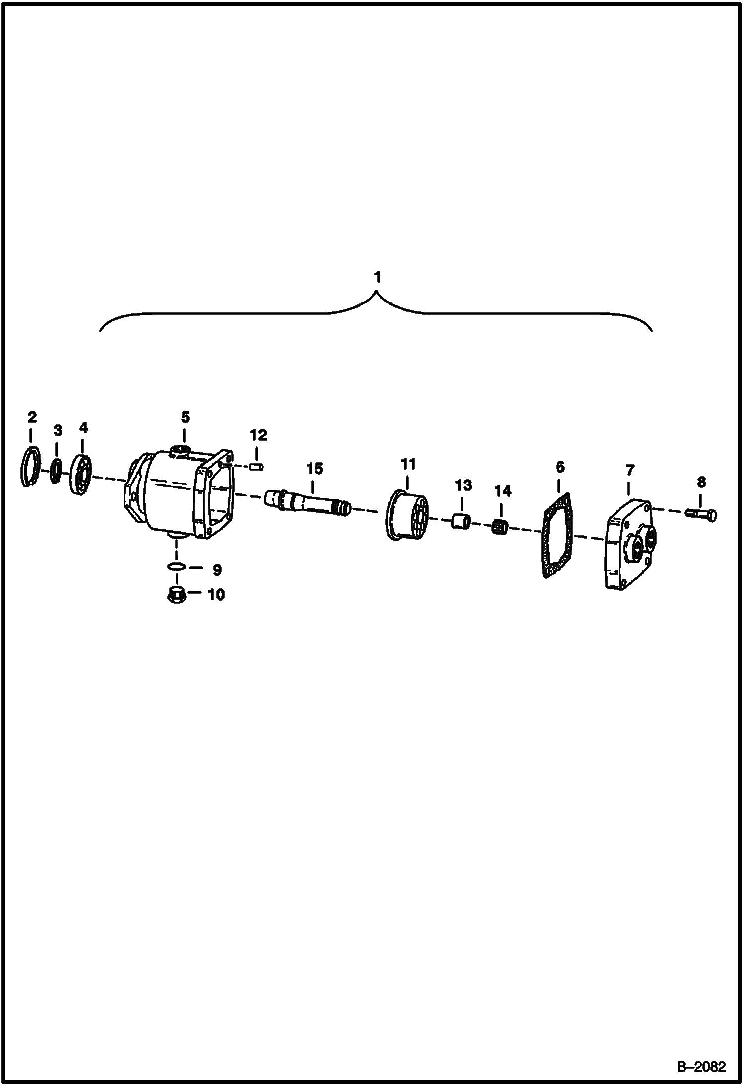 ГИДРОСТАТИЧЕСКИЙ ДВИГАТЕЛЬ (СЕРИЙНЫЙ НОМЕР 1099 И ВЫШЕ)
