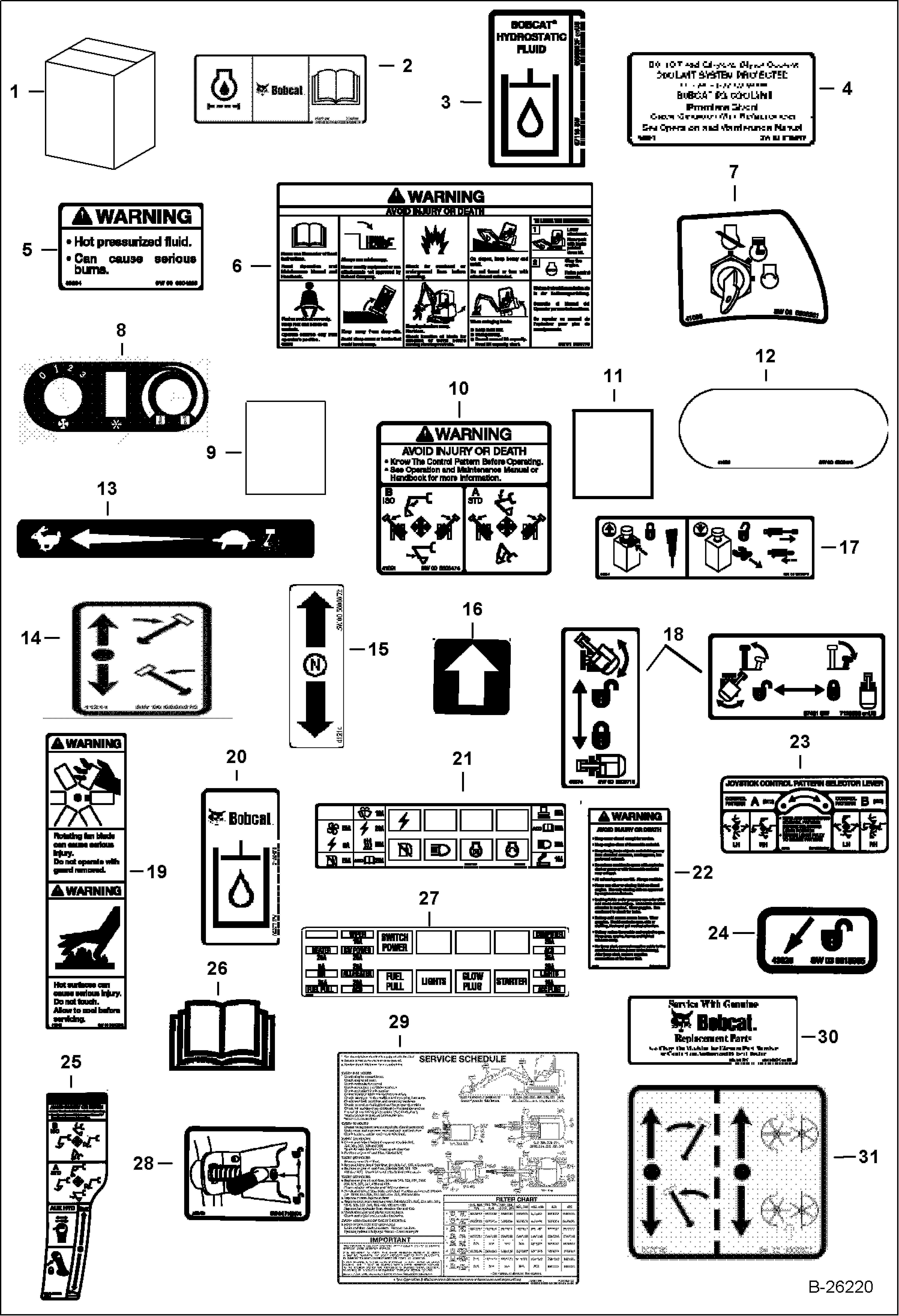НАКЛЕКИ (ВНУТРЕННИЕ)