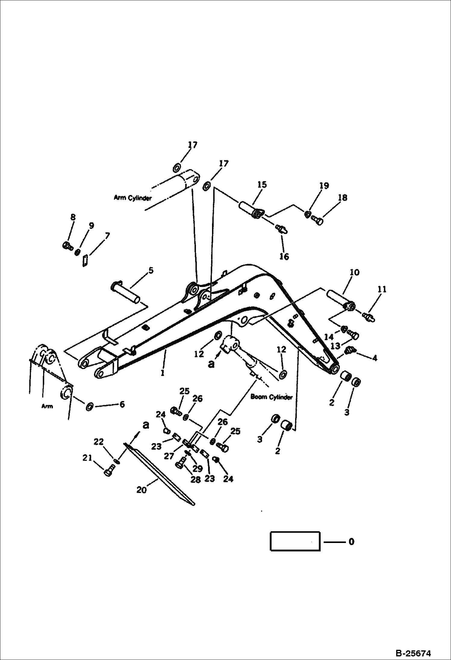 СТРЕЛА (ДЛЯ СПЕЦИФИКАЦИИ НАВЕСНОГО ОБОРУДОВАНИЯ)