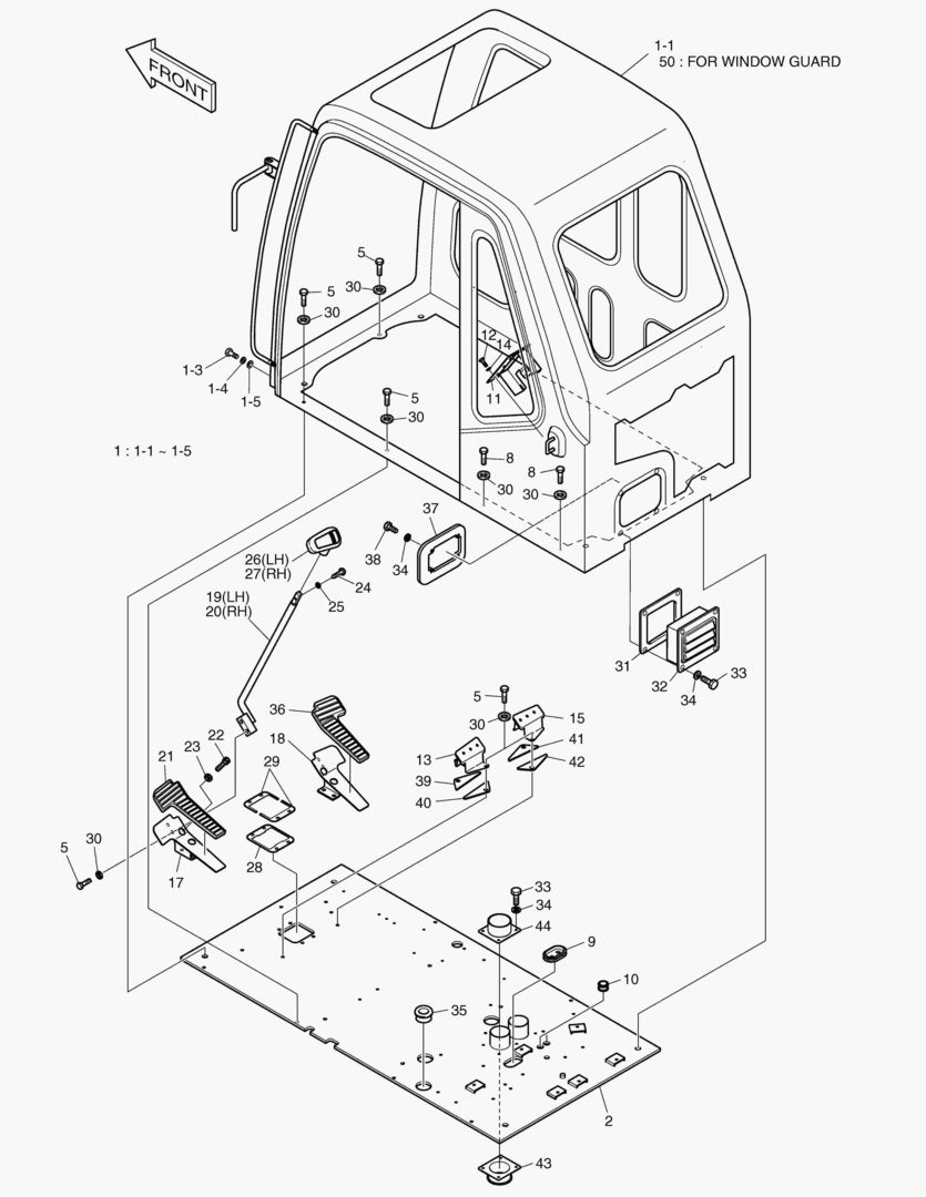 КАБИНА В СБОРЕ
