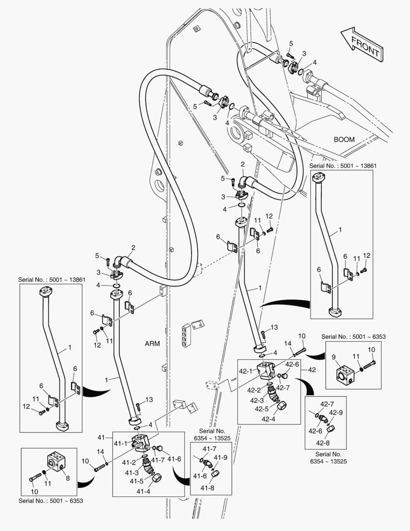 Спецтехника 6740 ARM PIPING - ARM 3.5m(ONE & TWO WAY) - главное фото