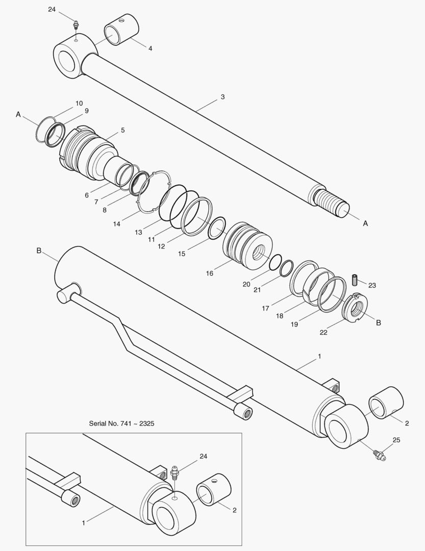 Спецтехника 4441 ARM CYLINDER [741~]