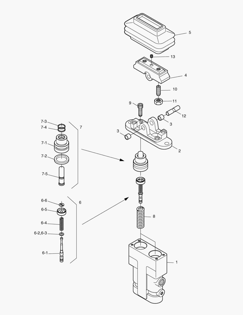4205 PEDAL VALVE-BREAKER [1191~]