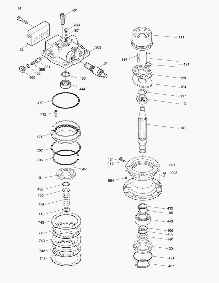 Спецтехника 4141 SWING MOTOR [1041~1149] - главное фото