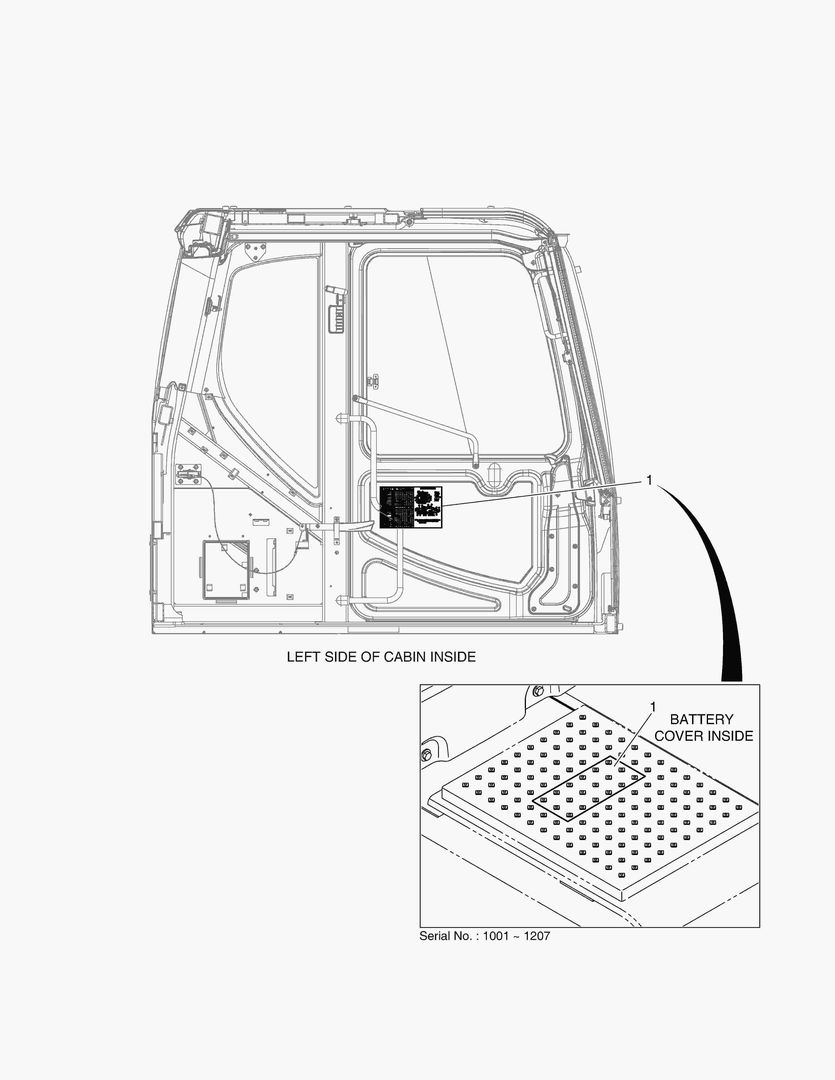 ПРЕДУПРЕЖДАЮЩАЯ ТАБЛИЧКА - СМАЗКА(ЭКСПОРТИРУЕМОЕ ОБОРУДОВАНИЕ)