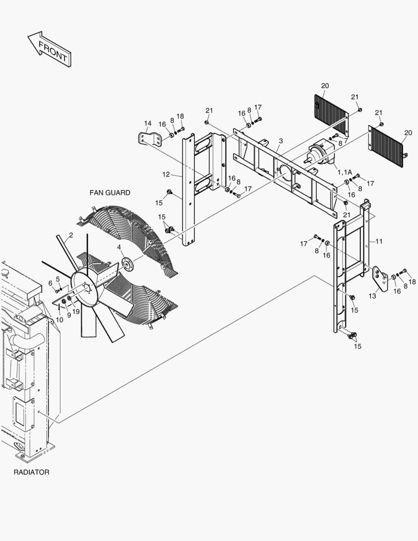 МОНТАЖ ВЕНТИЛЯТОРА ДВИГАТЕЛЯ