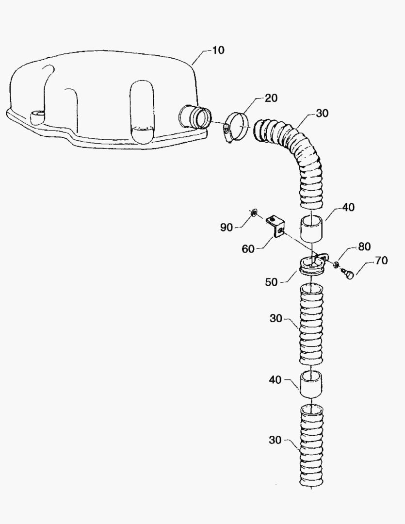 Спецтехника G010-8 CRANKCASE VENTILATION