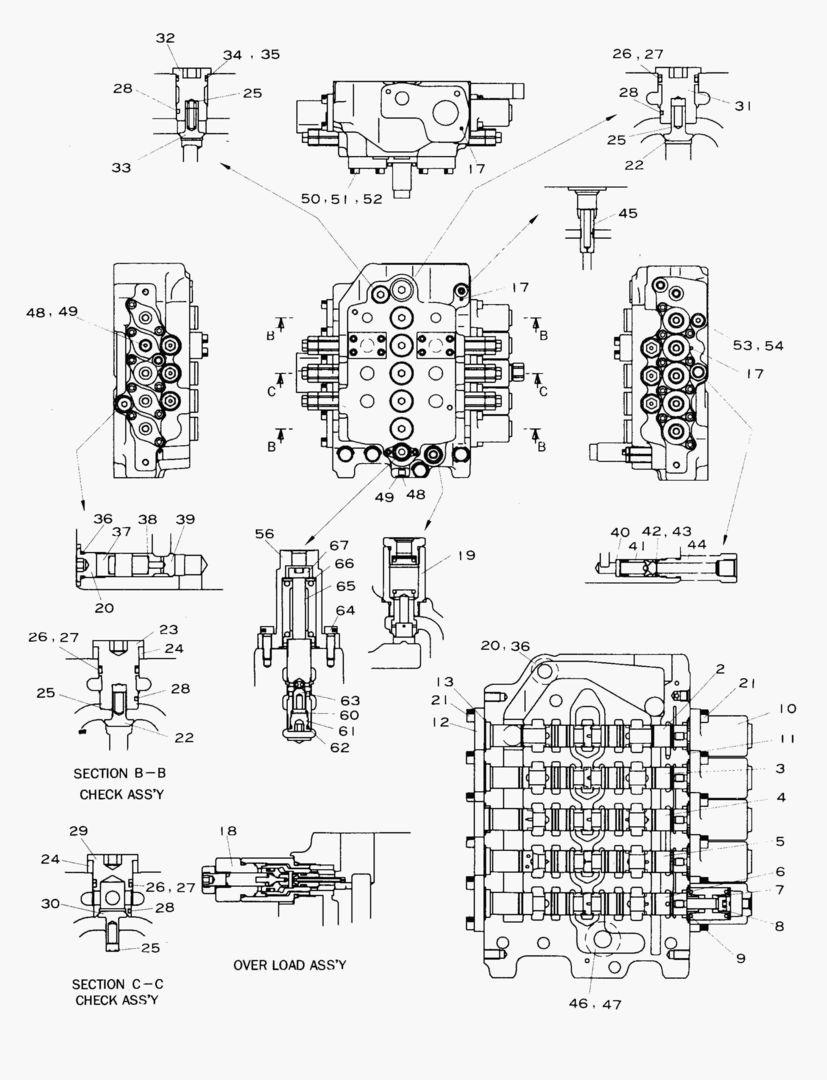 6173 CONTROL VALVE(4-1) [1181~]