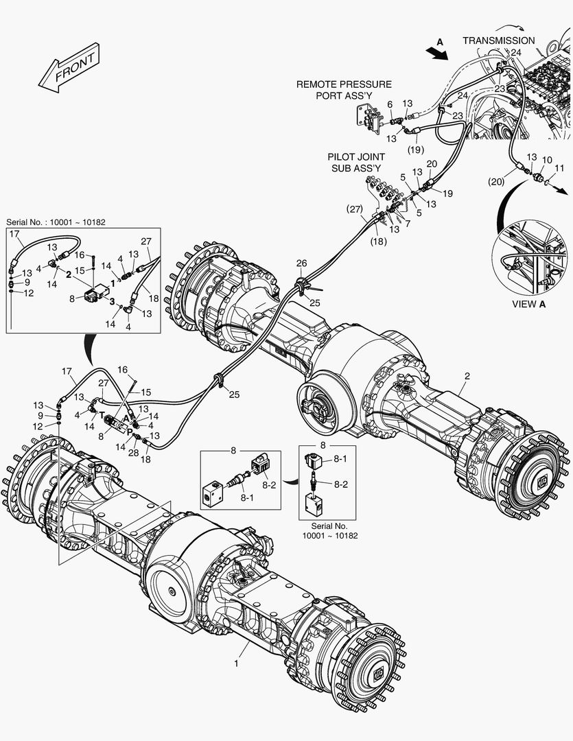 ОСЬ В СБОРЕ - РАЗНЫЕ ЗАМКИ