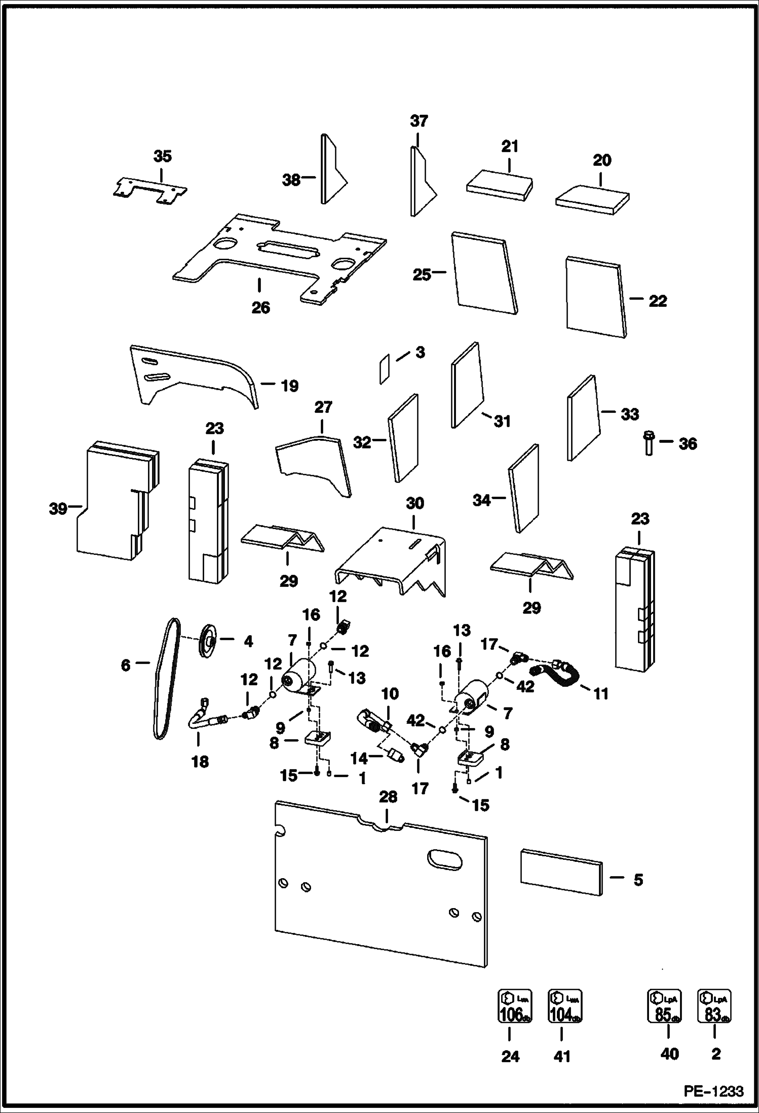 ФУНКЦИЯ ШУМОПОГЛОЩЕНИЯ (МЕСТНЫЙ) (85 ДБ)