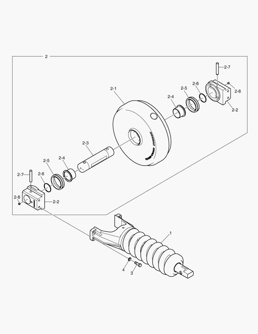 2120 IDLER - DX140AF