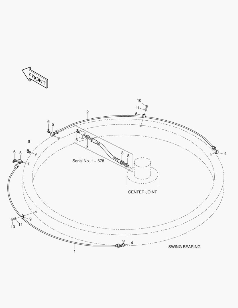 ТРУБОПРОВОД СМАЗОЧНОЙ СИСТЕМЫ