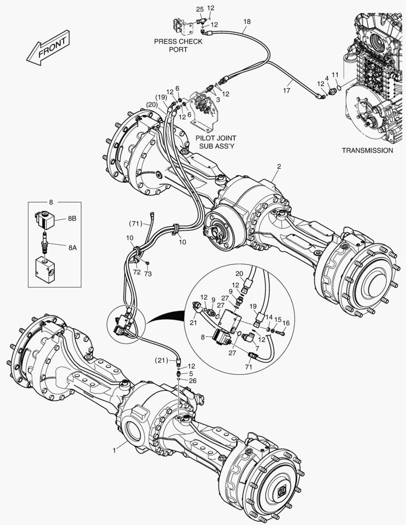 ОСЬ В СБОРЕ - РАЗНЫЕ ЗАМКИ