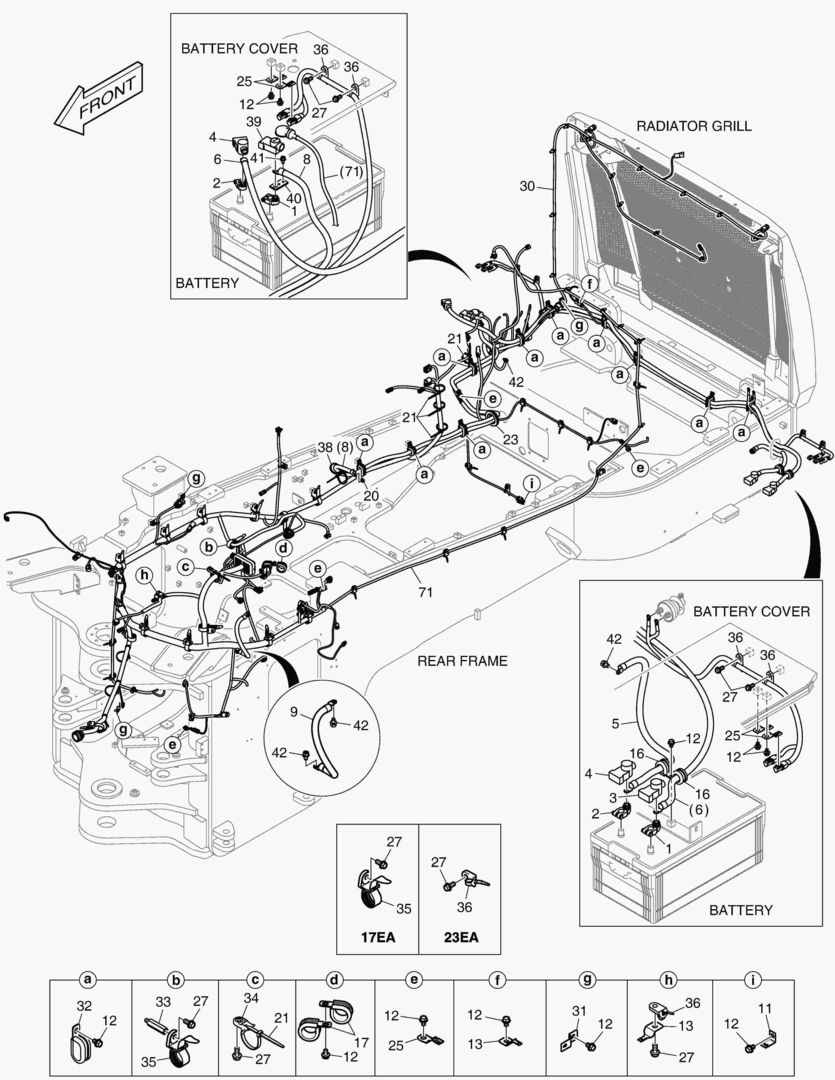 ЭЛЕКТРИЧЕСКИЕ ЗАПЧАСТИ - ПРОВОДКА