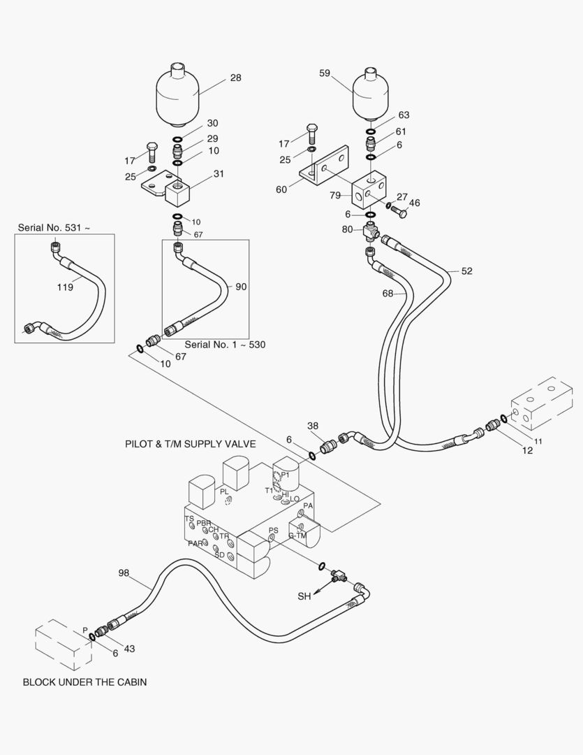 ТРУБОПРОВОД СЕРВОУПРАВЛЕНИЯ(10)