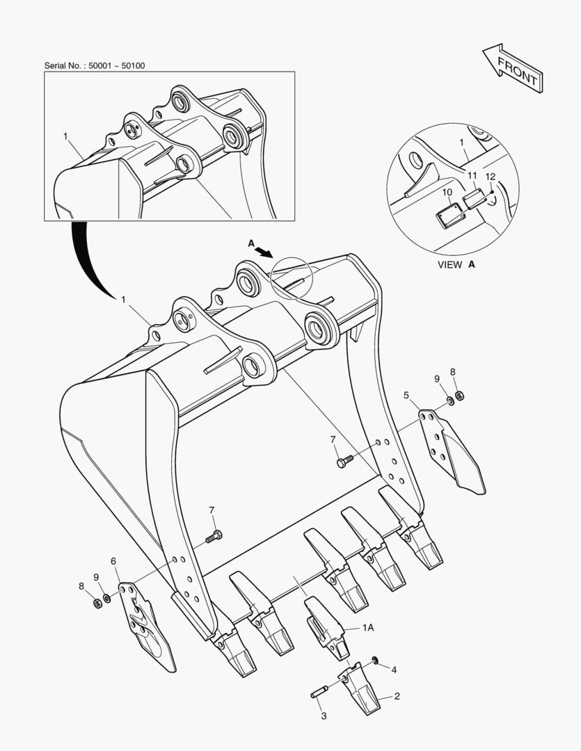 6310 BUCKET ASS`Y - 1.17mВі