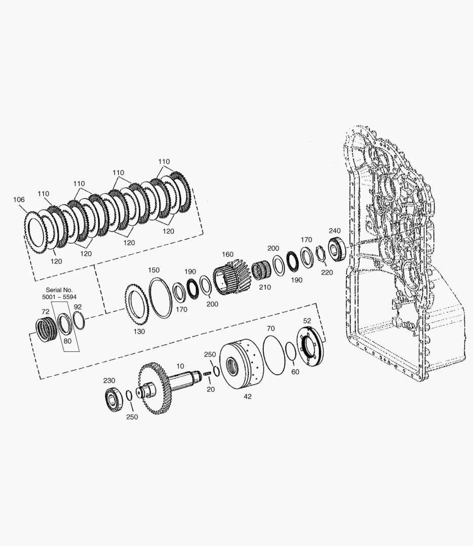 СЦЕПЛЕНИЕ - K2 - ТРАНСМИССИЯ