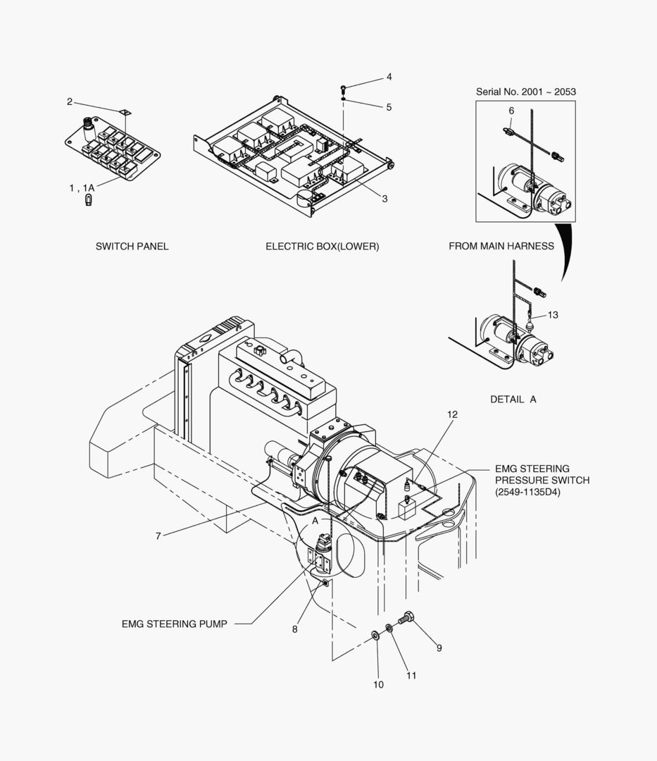 АВАРИЙНОЕ РУЛЕВОЕ УПРАВЛЕНИЕ-ЭЛЕКТРИКА