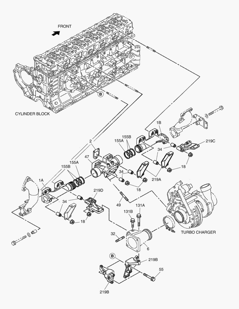 027 EXHAUST MANIFOLD