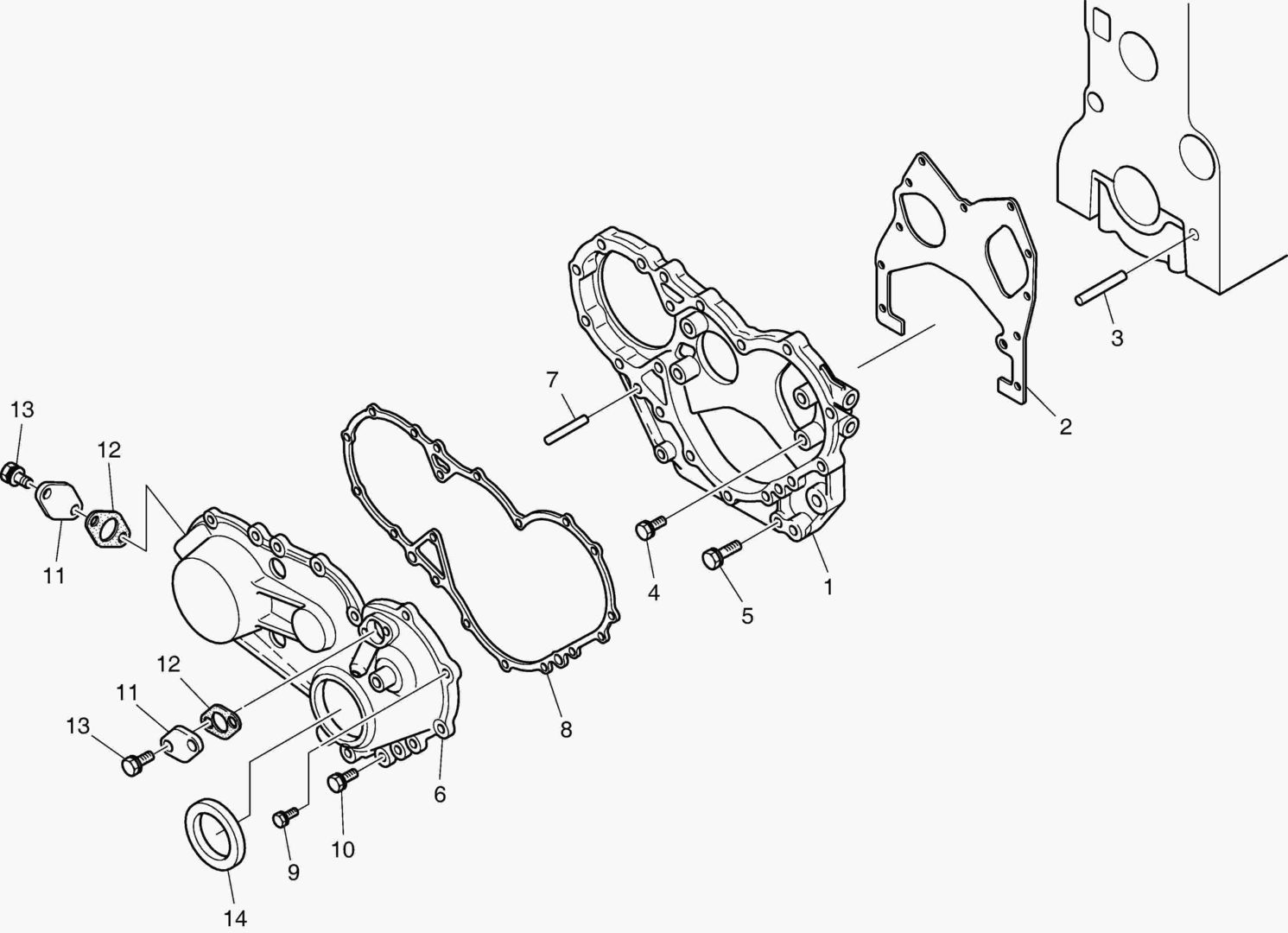КАРТЕР РАСПРЕДЕЛИТЕЛЬНЫХ ШЕСТЕРЕН