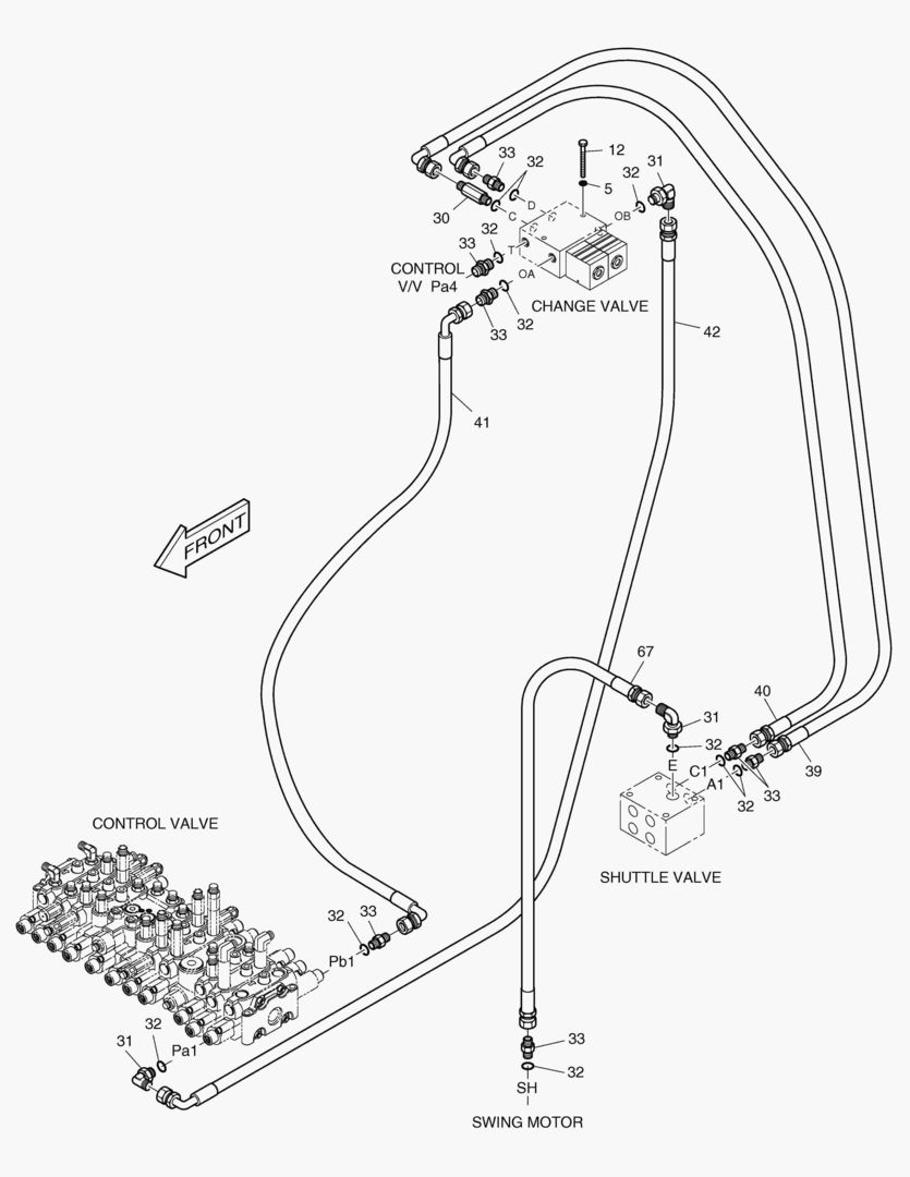 ТРУБОПРОВОД СЕРВОУПРАВЛЕНИЯ(4)
