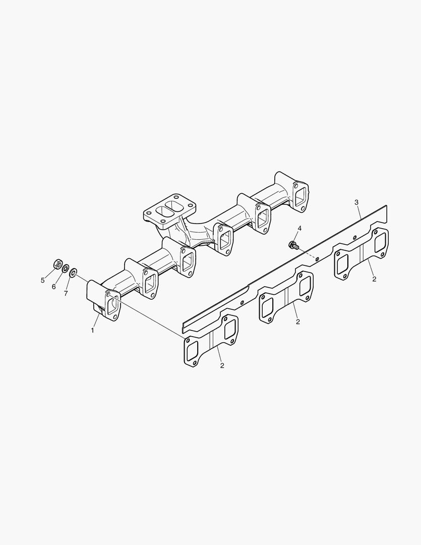 034 EXHAUST MANIFOLD