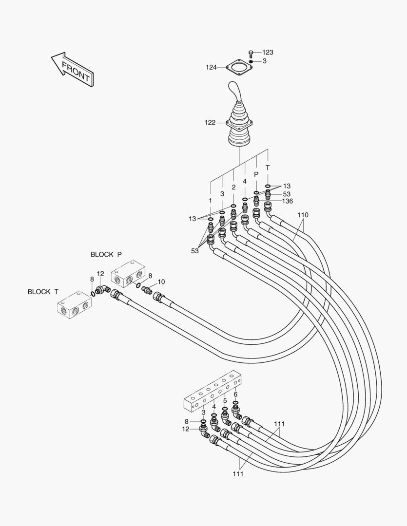 ТРУБОПРОВОД СЕРВОУПРАВЛЕНИЯ(5)