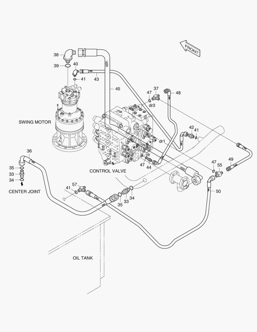 ТУБОПРОВОД МАСЛЯНОГО РАДИАТОРА(3)