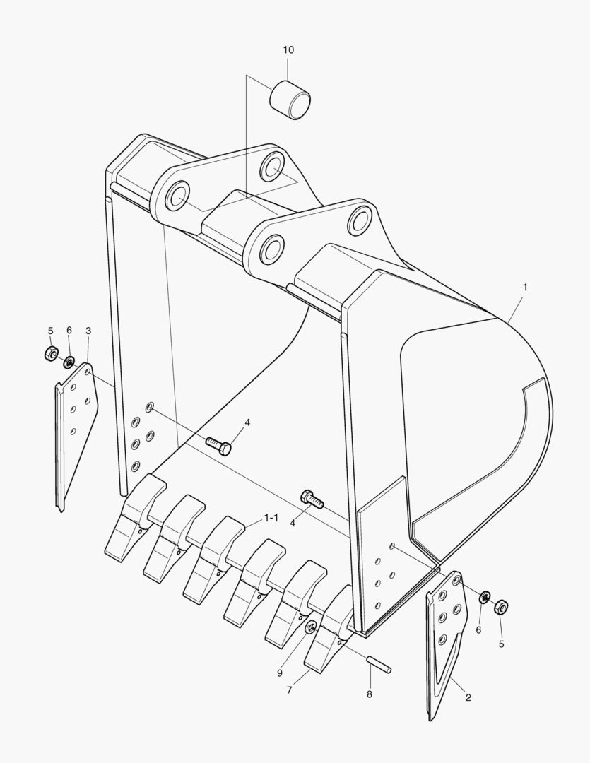 Схема 5290 BUCKET-3.5MВі