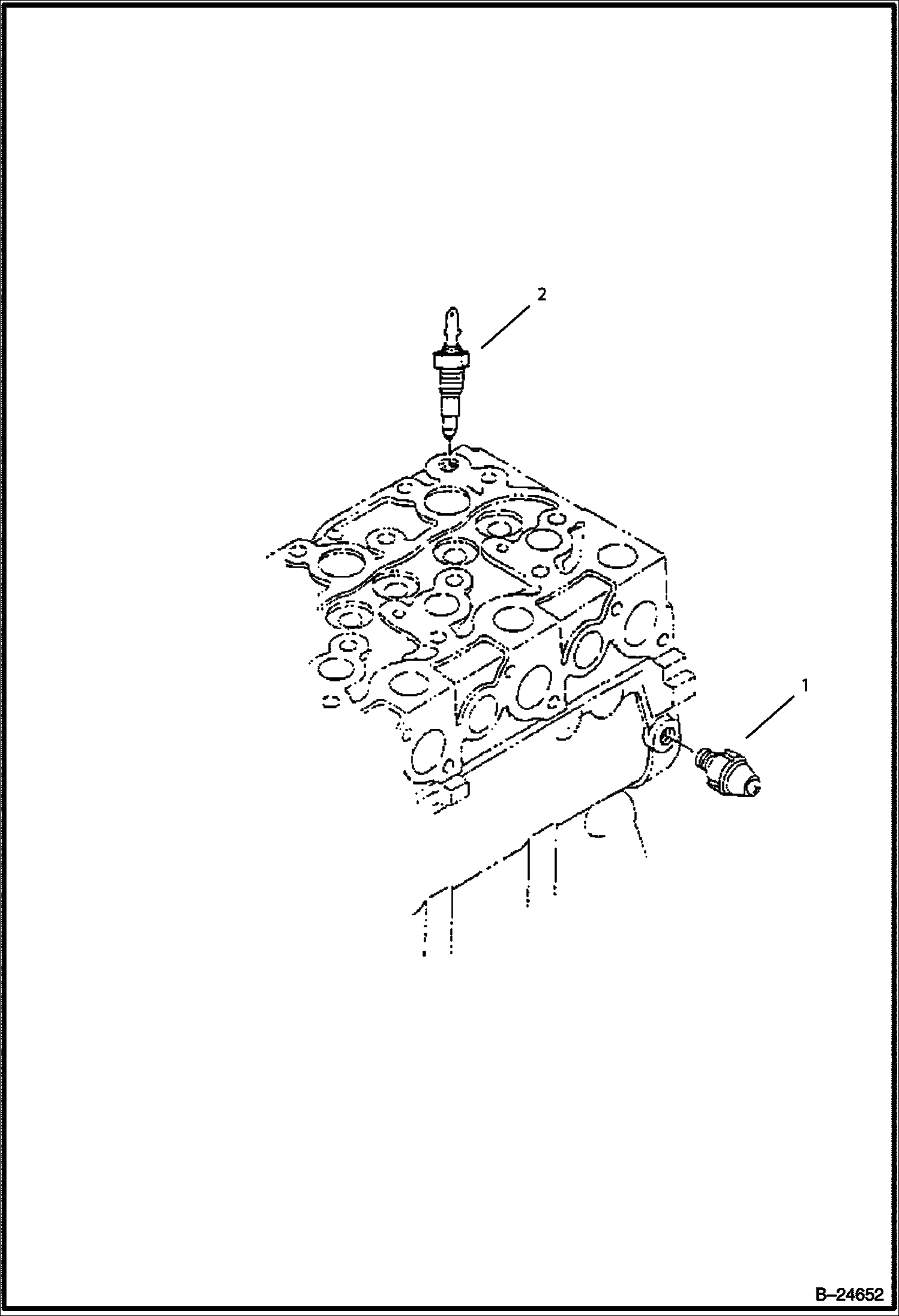 ПЕРЕКЛЮЧАТЕЛЬ ДАВЛЕНИЯ МАСЛА, ТЕРМОМЕТР И ЗАГЛУШКА