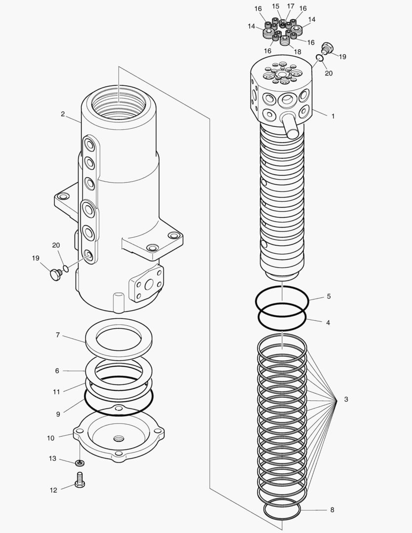 Спецтехника 4290 CENTER JOINT - NOT INDE. [5001~11235] - главное фото