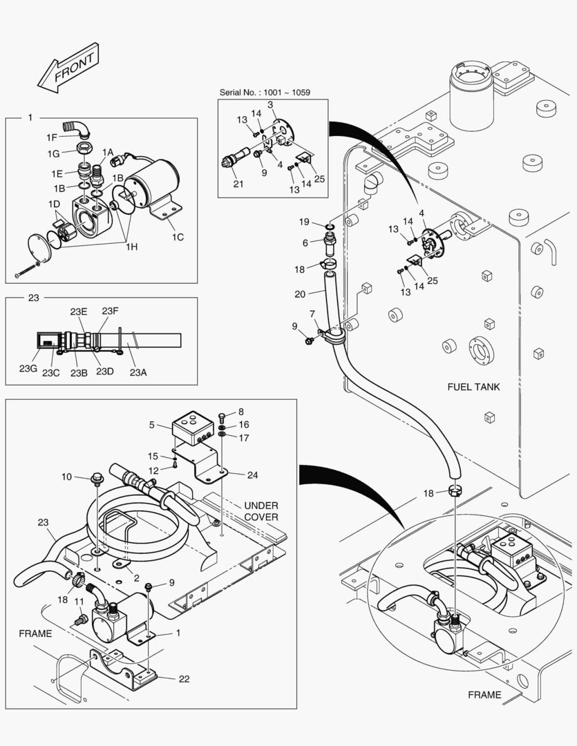 6110 FUEL FILLER PUMP