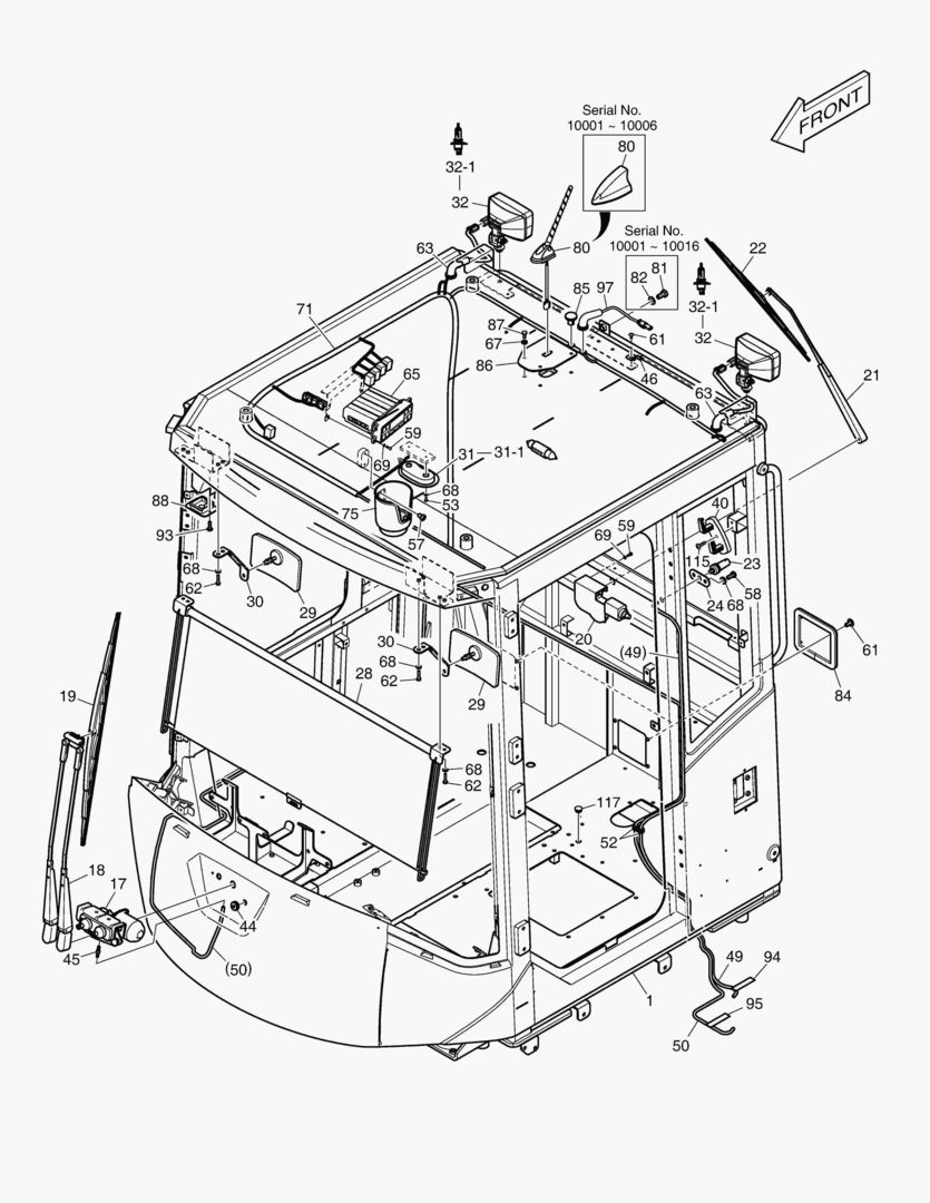 КАБИНА(1) - КОРПУС