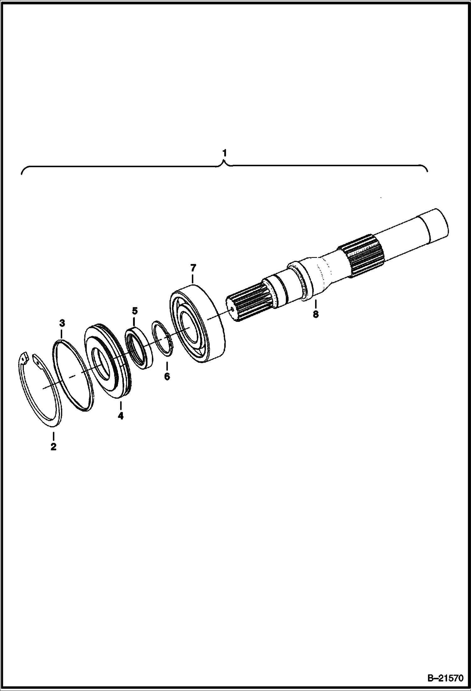 ПРИВОДНОЙ ЭЛЕКТРОДВИГАТЕЛЬ (ВАЛ В СБОРЕ)