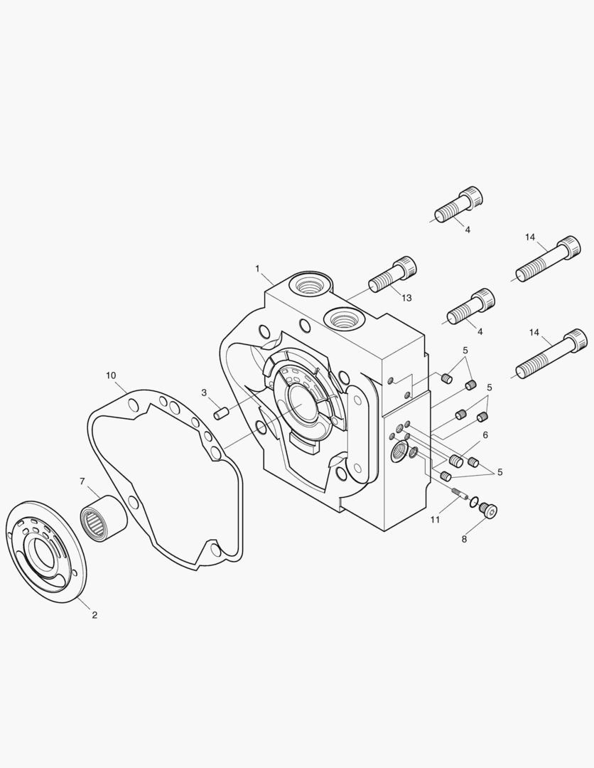 ОСНОВНОЙ НАСОС-БЛОК КЛАПАНА