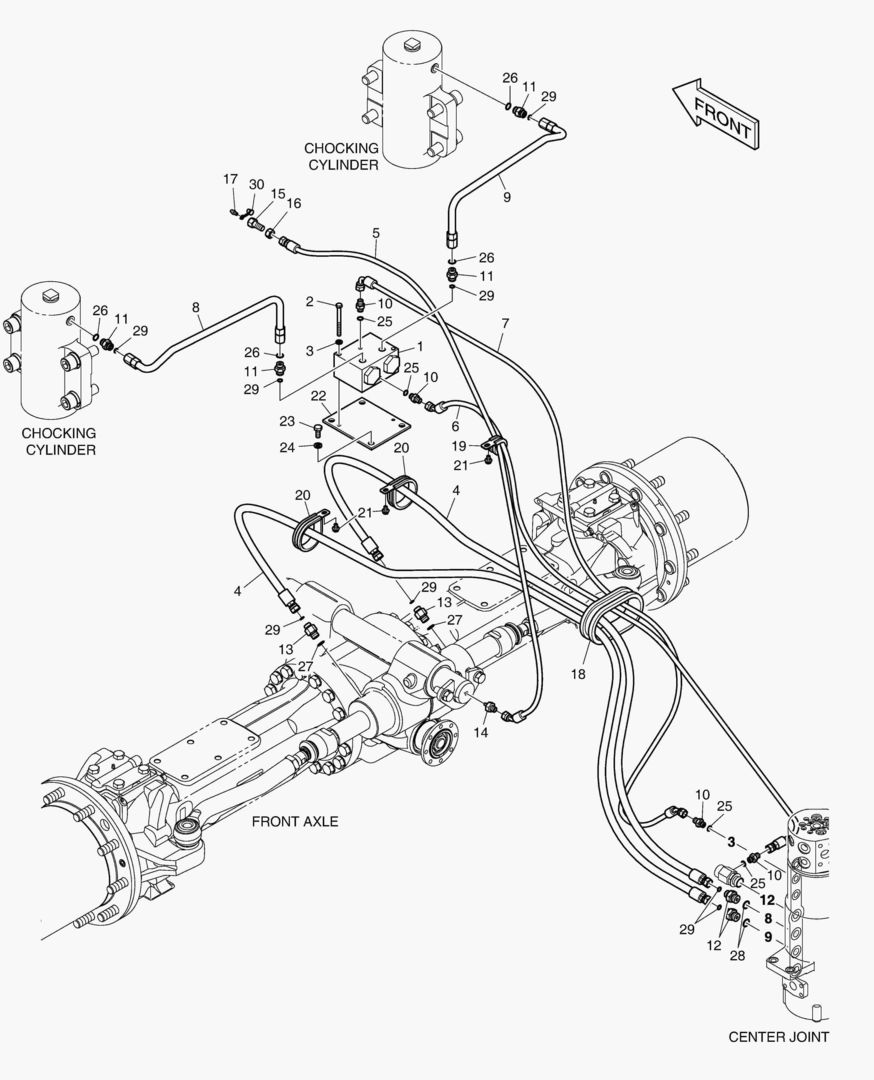 2170 STEER & CHOCKING PIPING