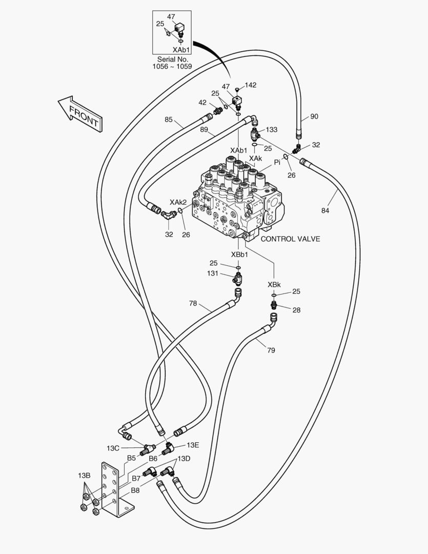 1341 PILOT PIPING(5-1) [1056~]
