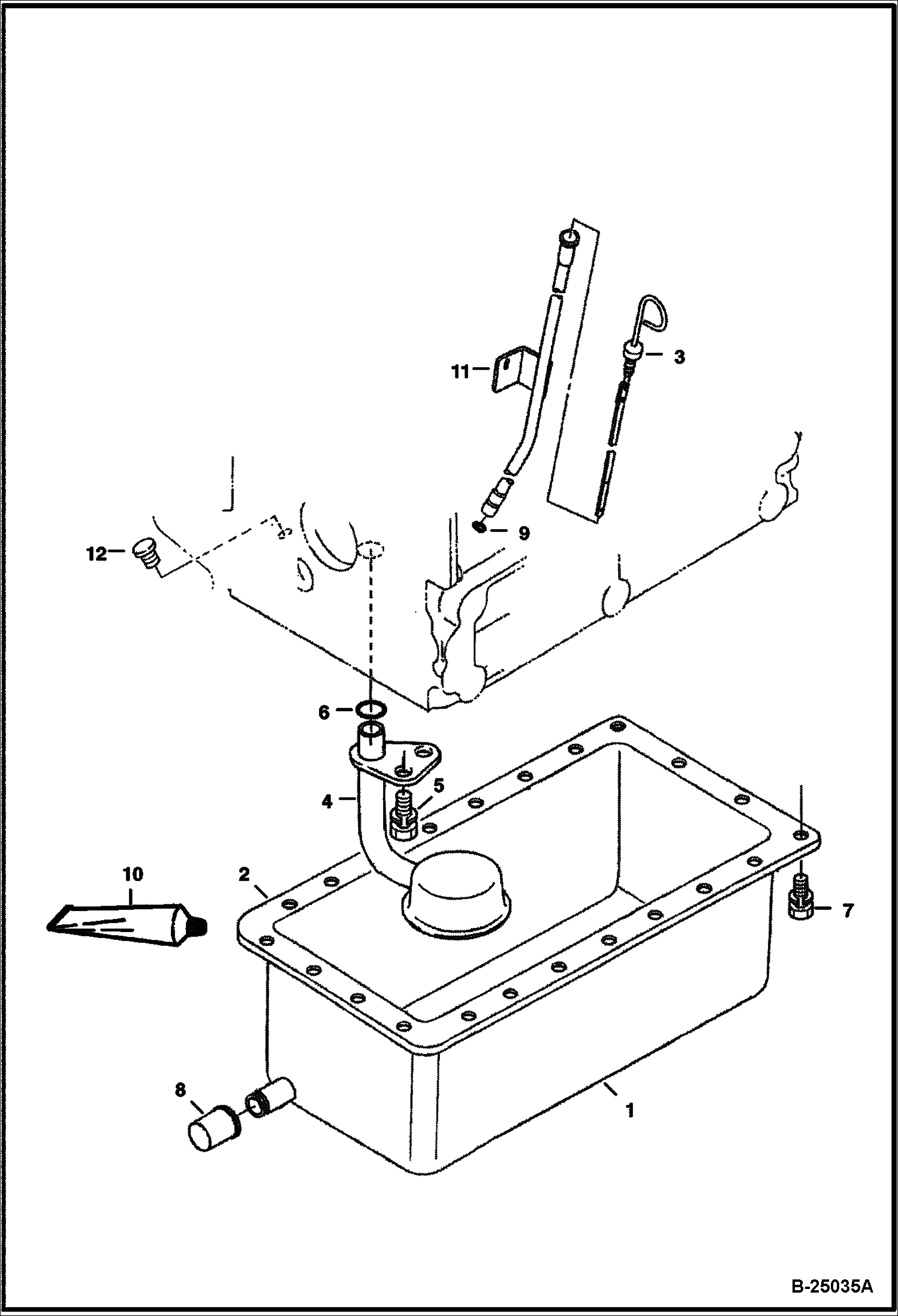 ПОДДОН КАРТЕРА (KUBOTA - D722-E3B-BC-6)(TIER IV REPLACEMENT)